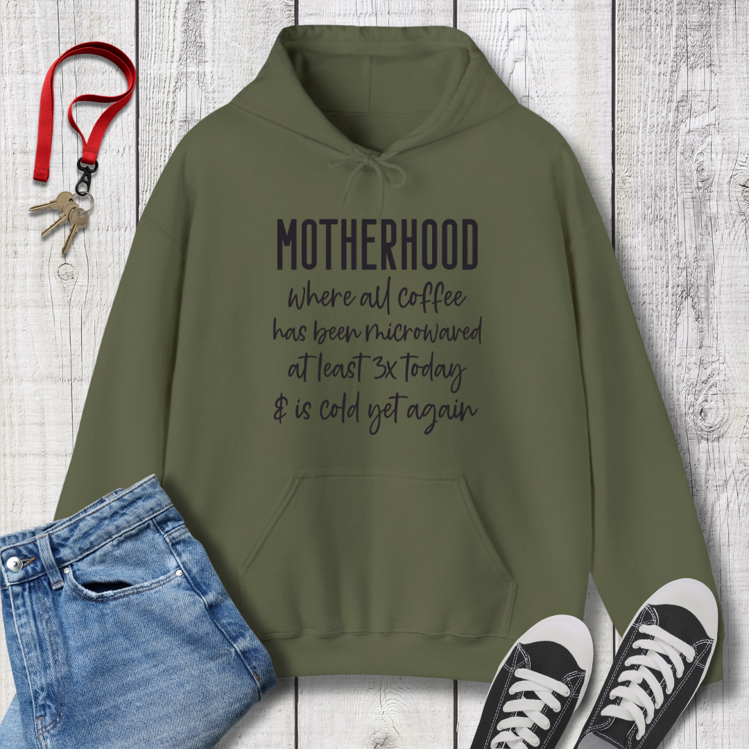 Motherhood Coffee Hoodie