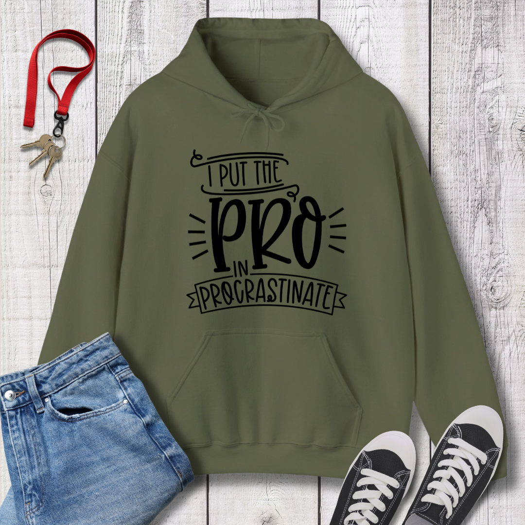 Pro in Procrastinate Hoodie