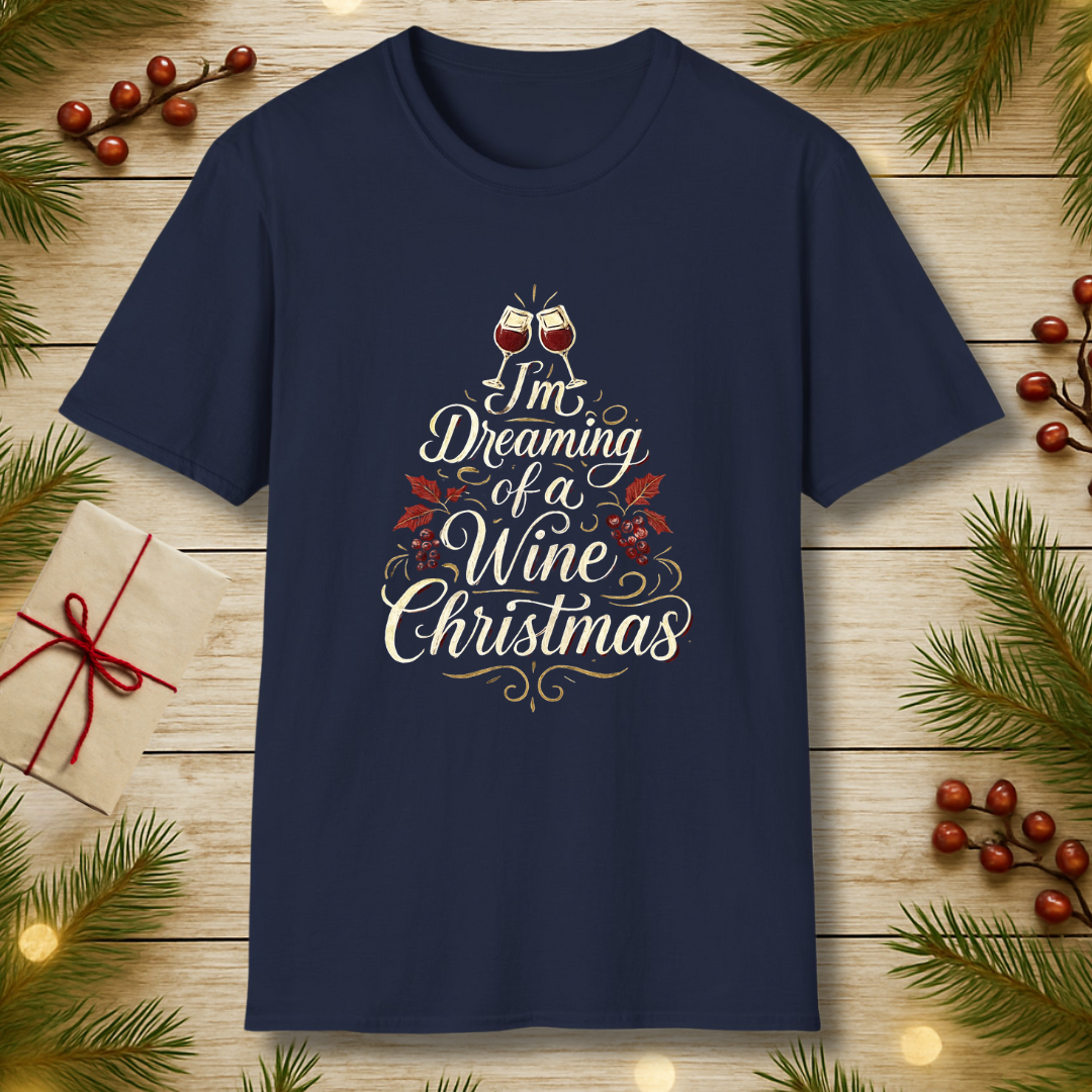 Wine Christmas T-Shirt