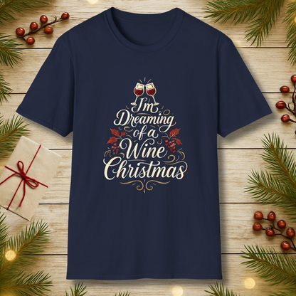 Wine Christmas T-Shirt