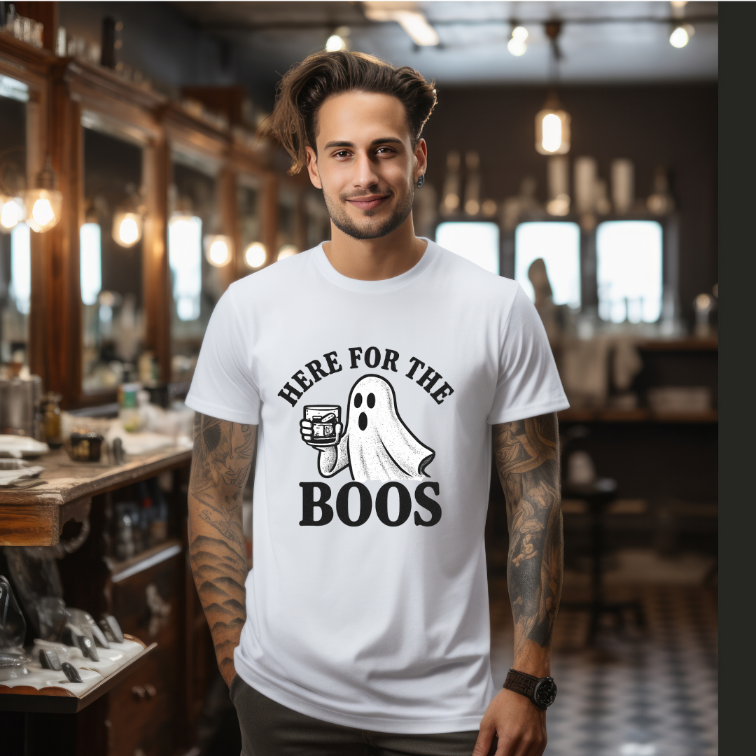 Here for the Boos OF Halloween T-Shirt