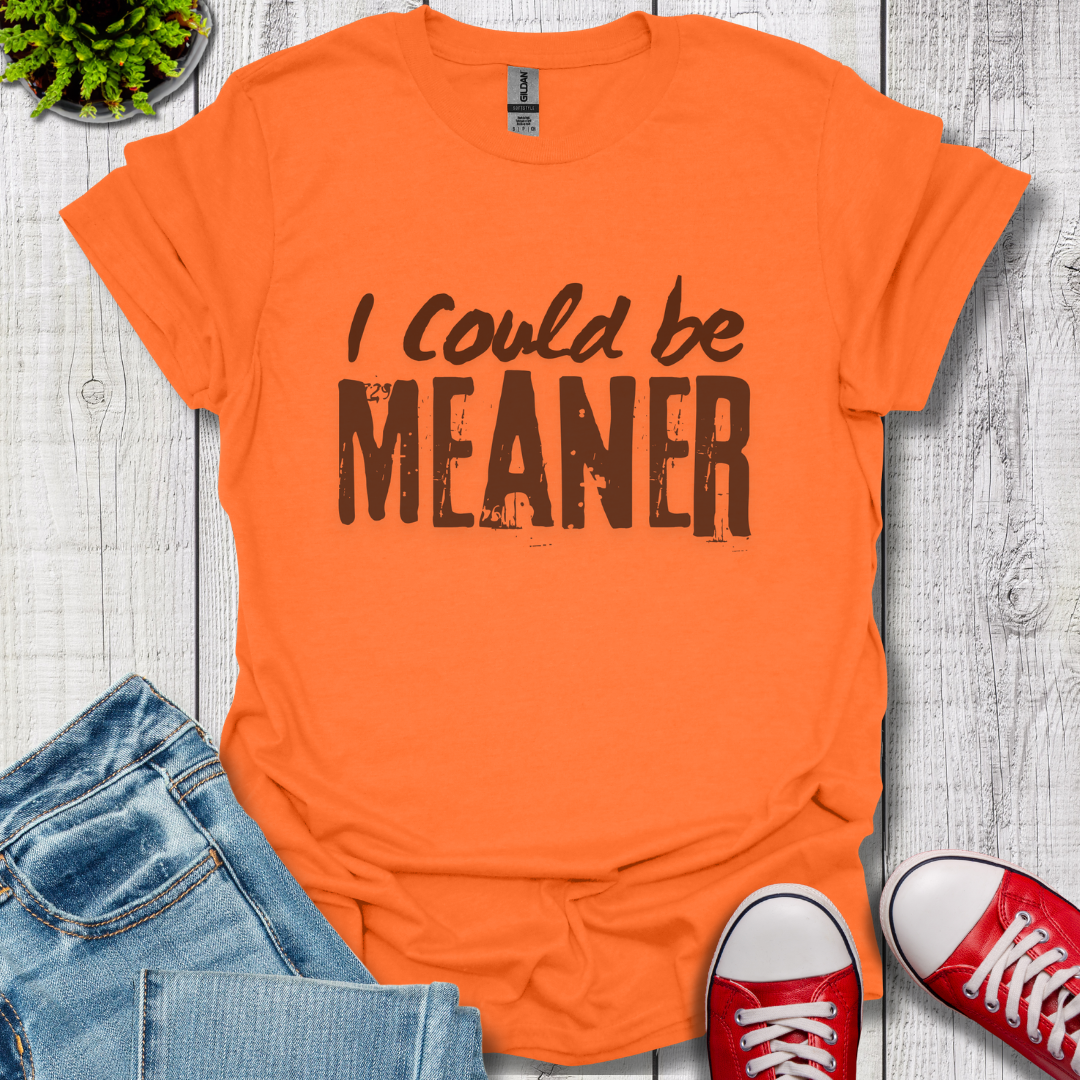 I Could be Meaner T-Shirt