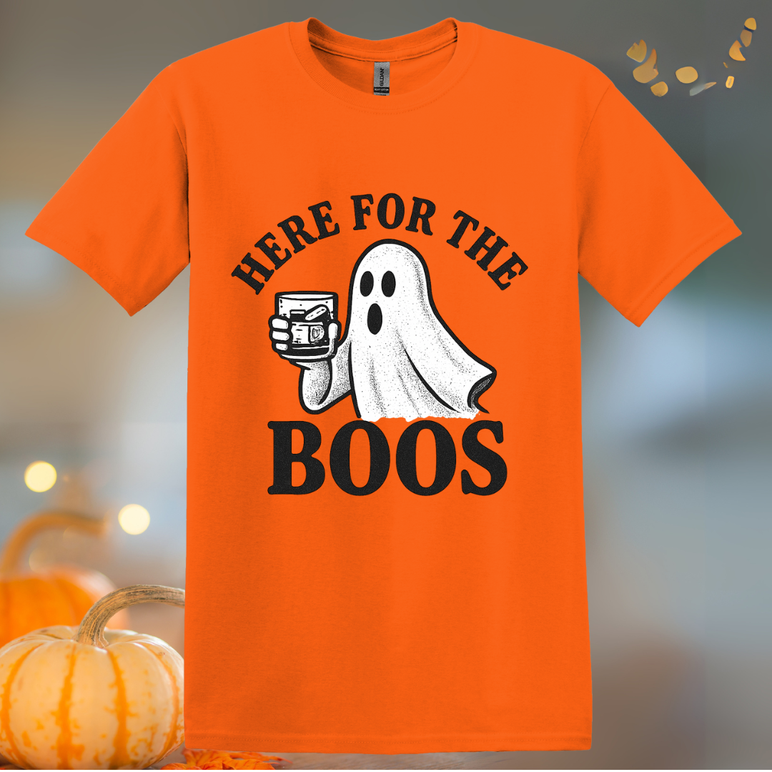 Here for the Boos OF Halloween T-Shirt
