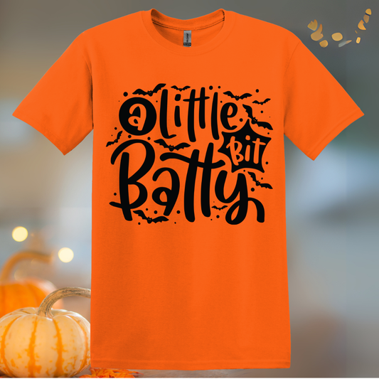 Little Bit Batty Halloween T-Shirt