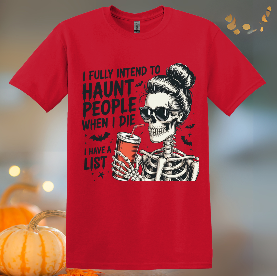 I Fully Intend Halloween T-Shirt