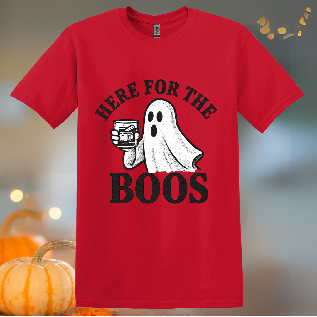 Here for the Boos OF Halloween T-Shirt