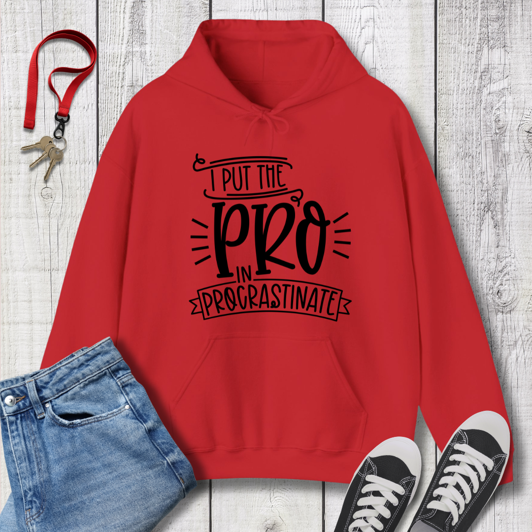 Pro in Procrastinate Hoodie
