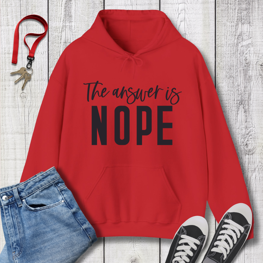 Answer is Nope Hoodie
