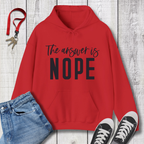 Answer is Nope Hoodie