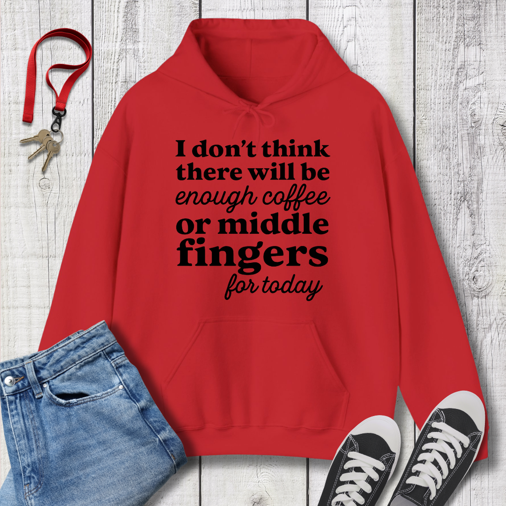 Coffee or Middle Finger Hoodie