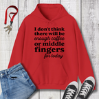 Coffee or Middle Finger Hoodie