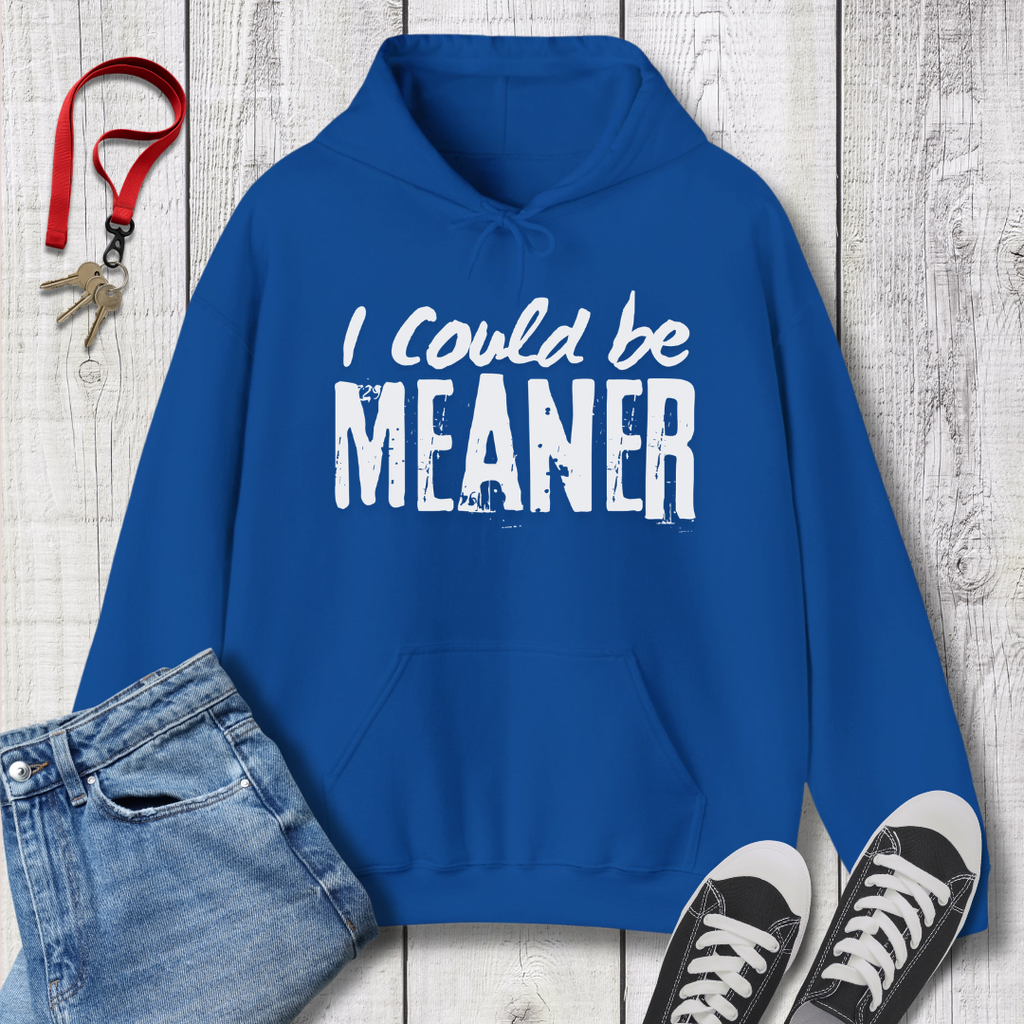 I Could be Meaner Hoodie