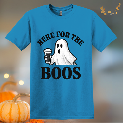 Here for the Boos Beer Halloween T-Shirt