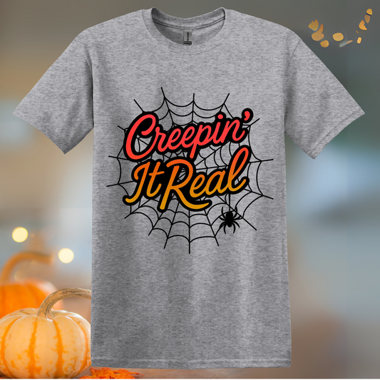 Creepin' It Real Halloween T-Shirt