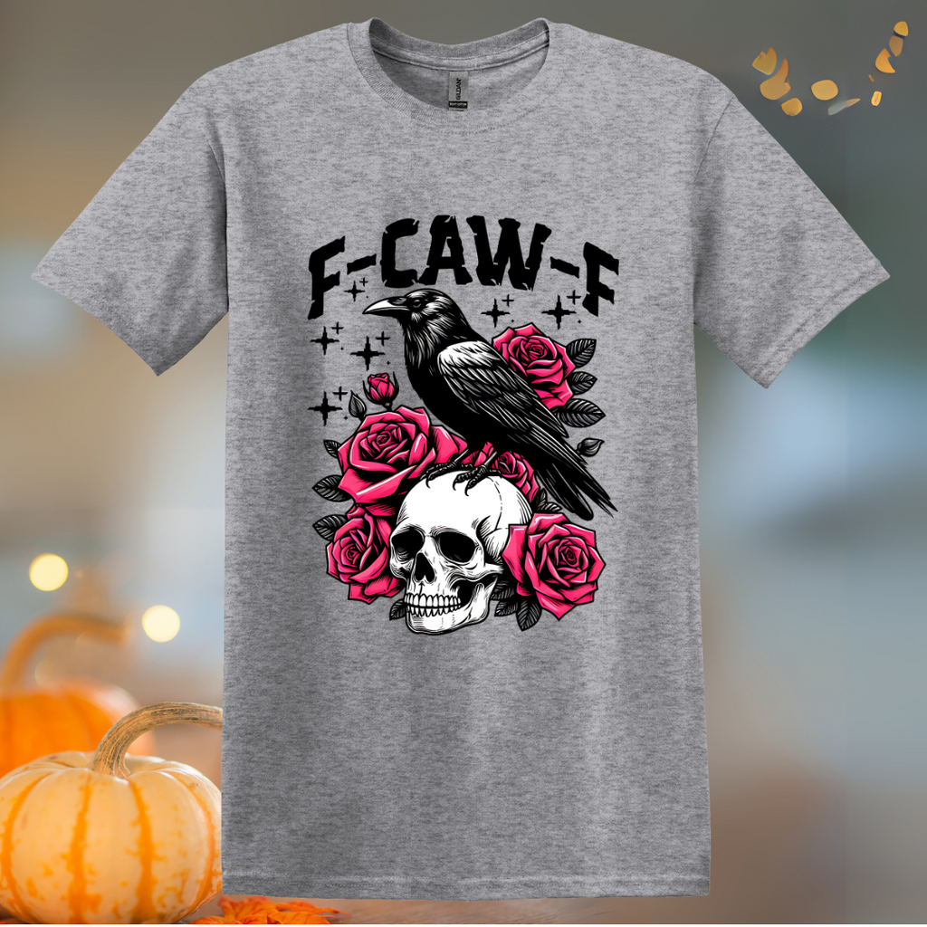 F-Caw-F Roses  T-Shirt