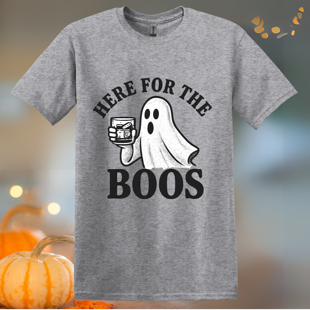 Here for the Boos OF Halloween T-Shirt
