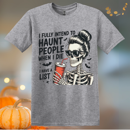 I Fully Intend Halloween T-Shirt