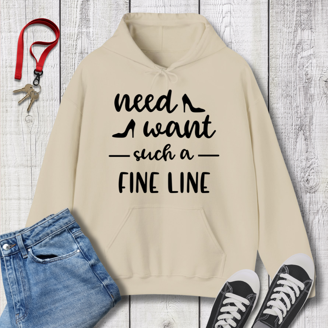 Need Want such a Fine Line Hoodie
