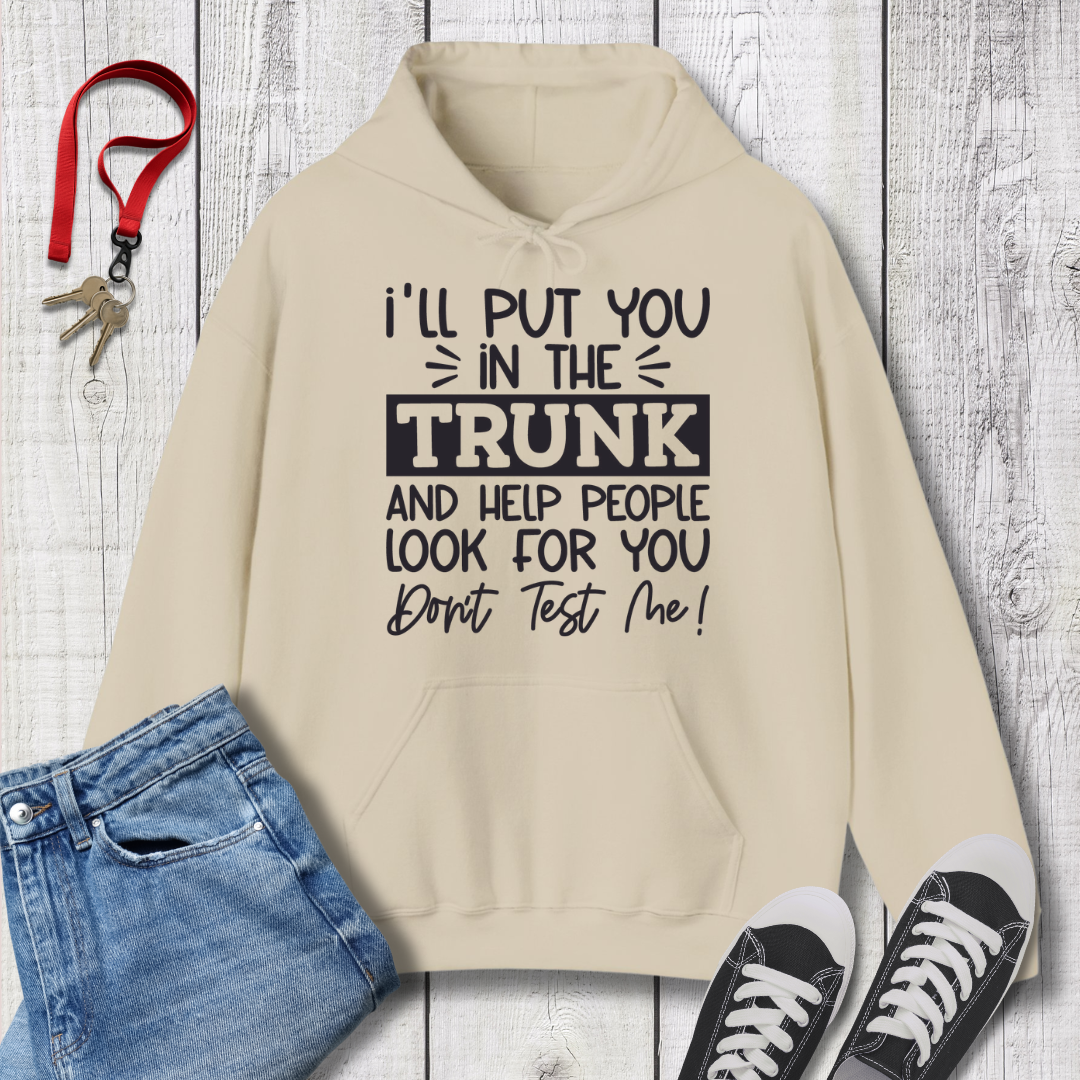 I'll Put you in the Trunk Hoodie