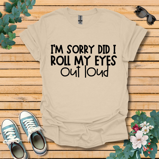 Roll Eyes T-Shirt