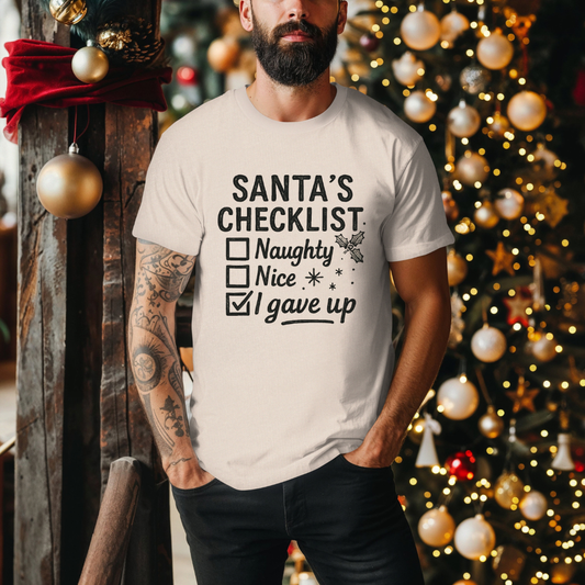 Santa's Checklist T-Shirt