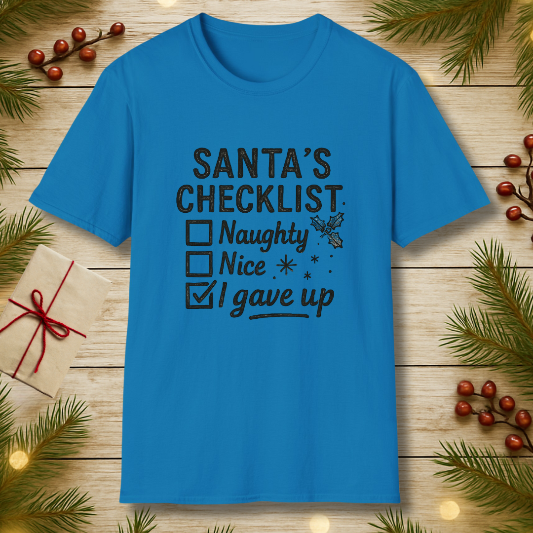 Santa's Checklist T-Shirt