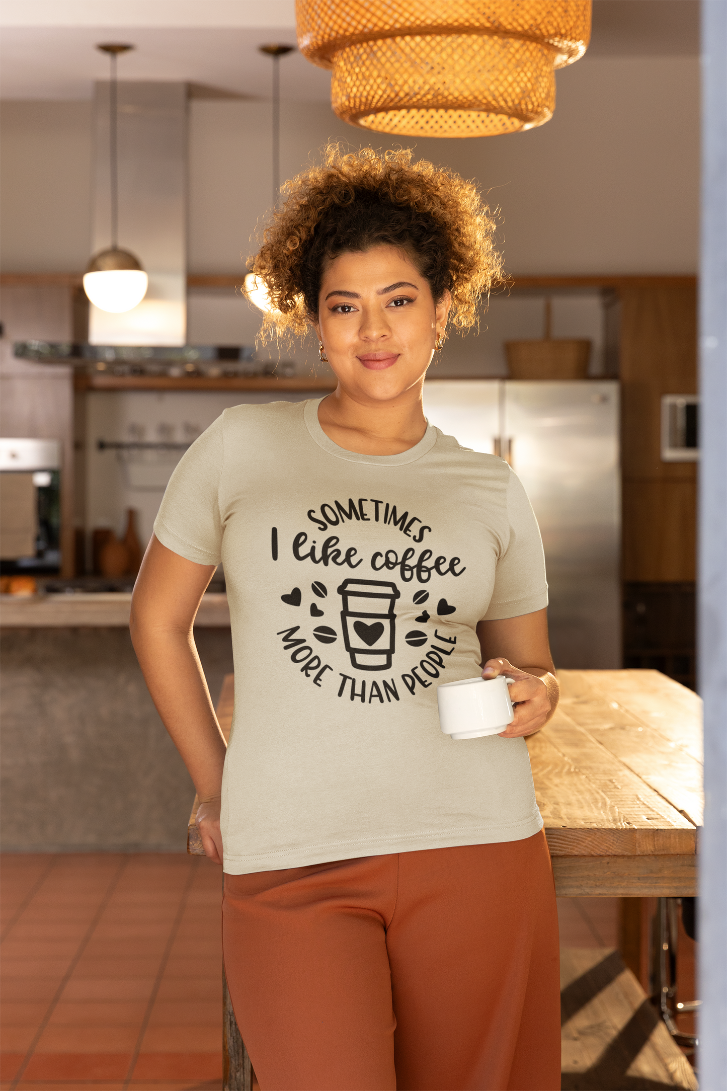 Sometimes I like coffee T-Shirt