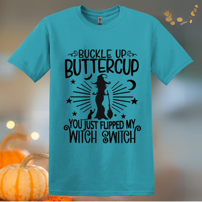 Buckle Up Buttercup Halloween T-Shirt