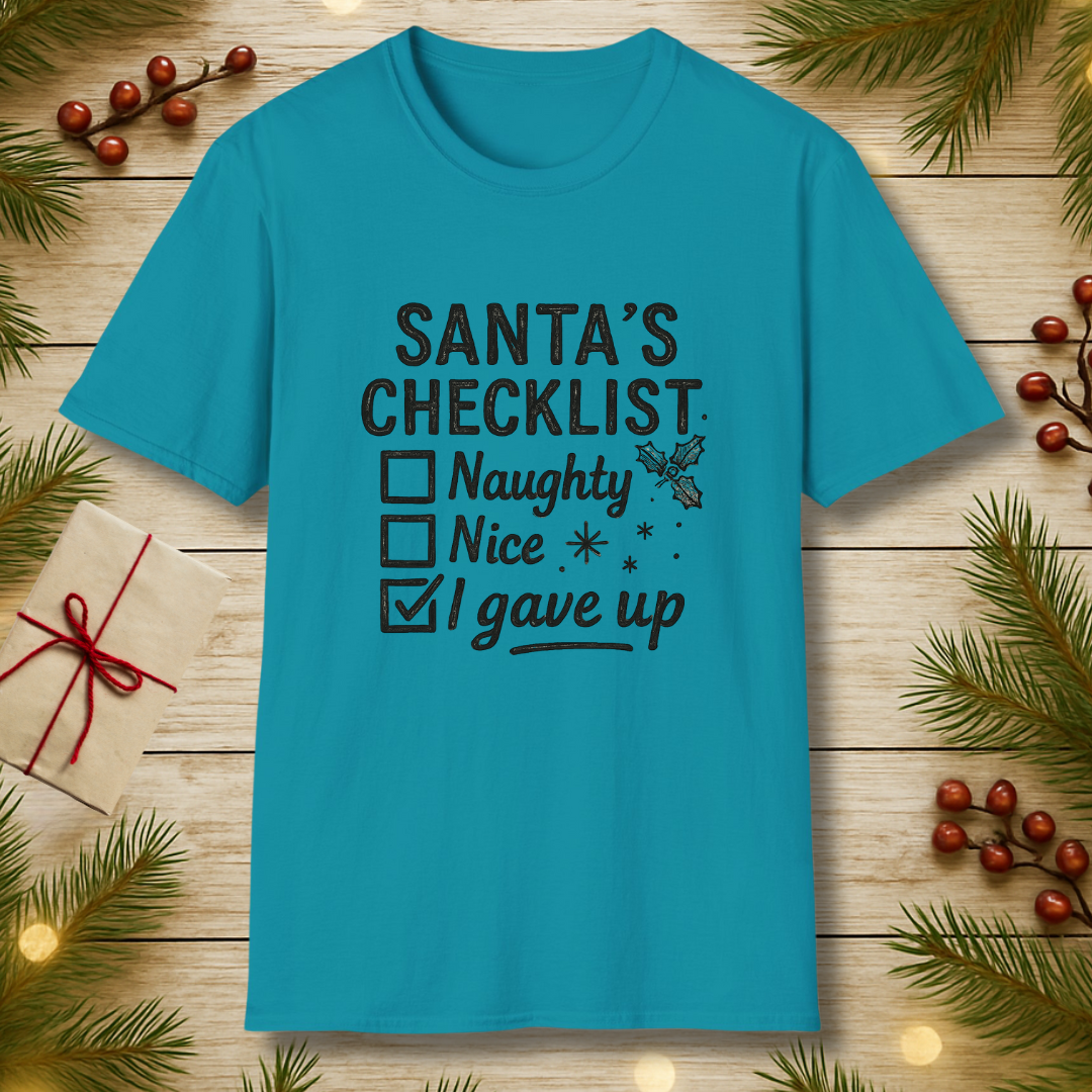 Santa's Checklist T-Shirt