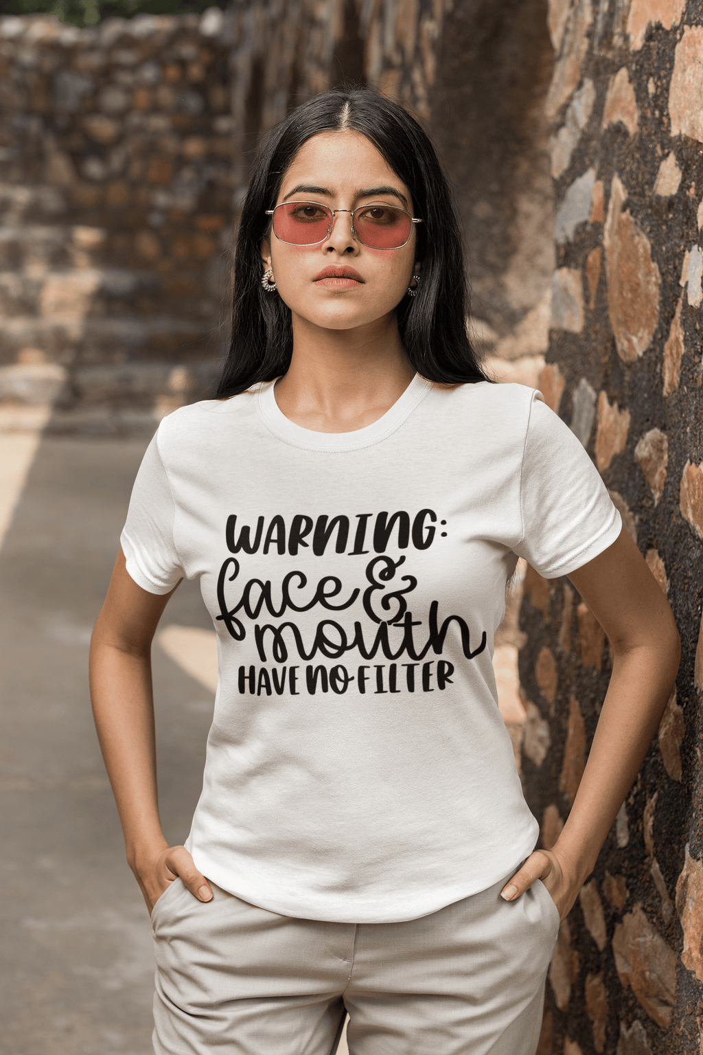 Warning No Filter T-Shirt