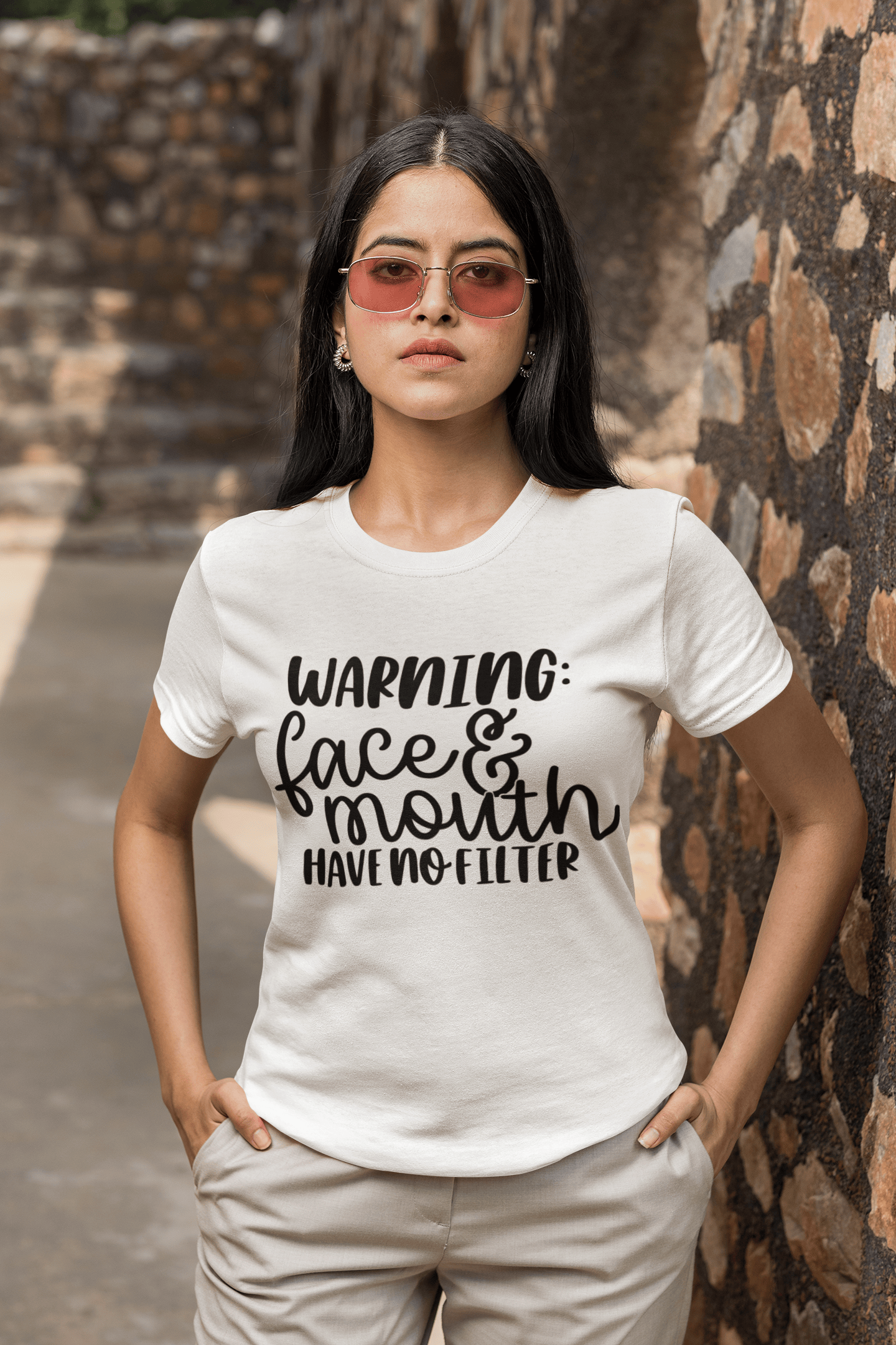Warning No Filter T-Shirt