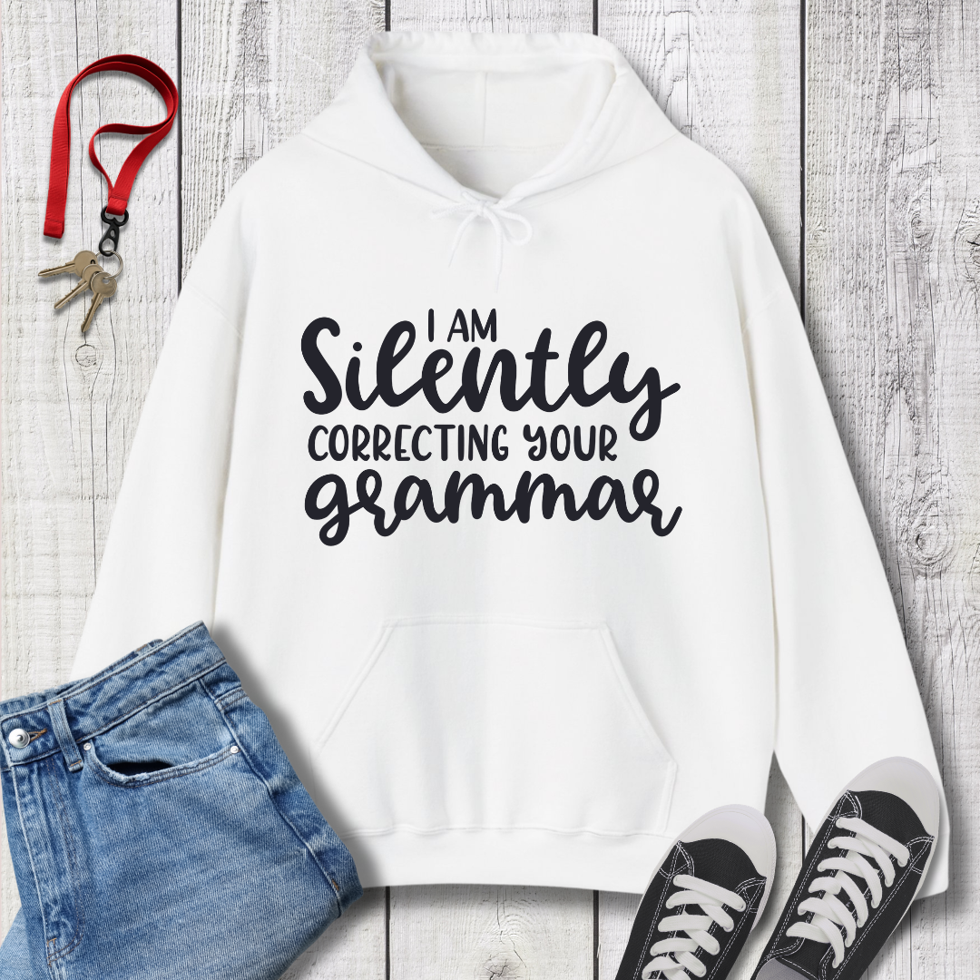 Silently Correcting Hoodie